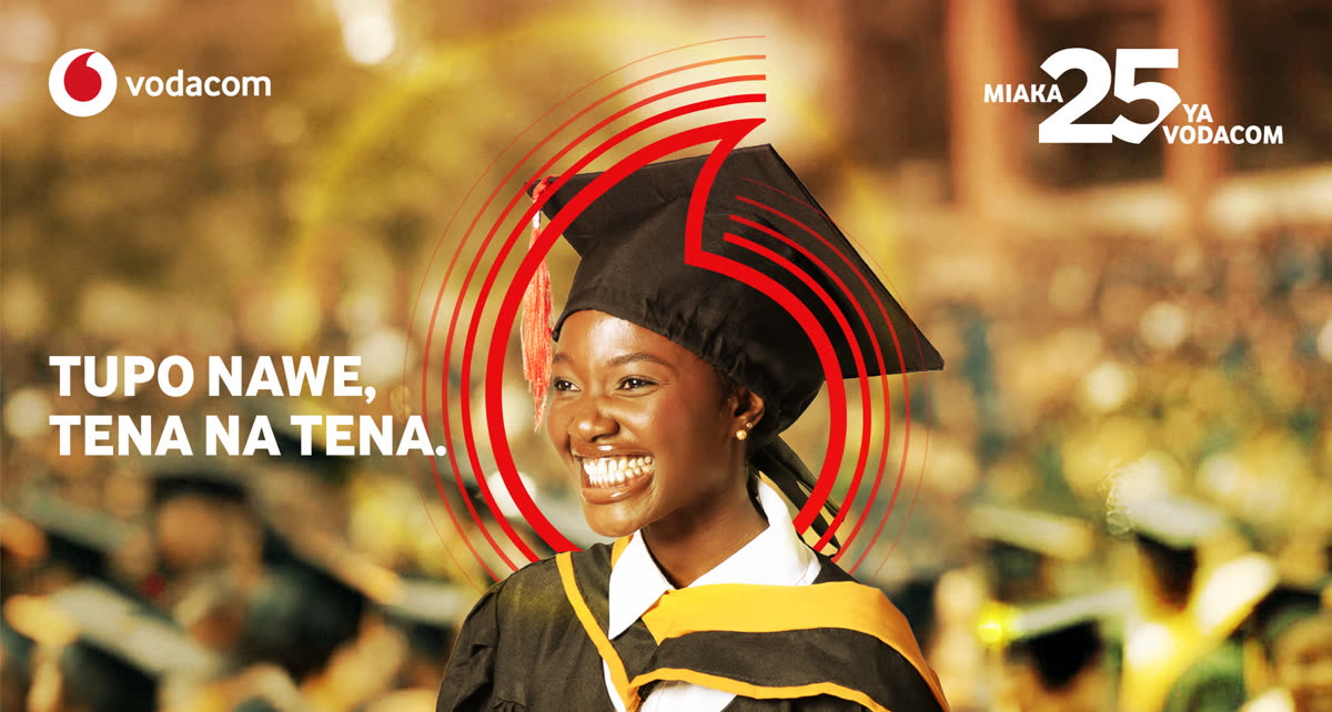 Vodacom 25-year anniversary, graduate