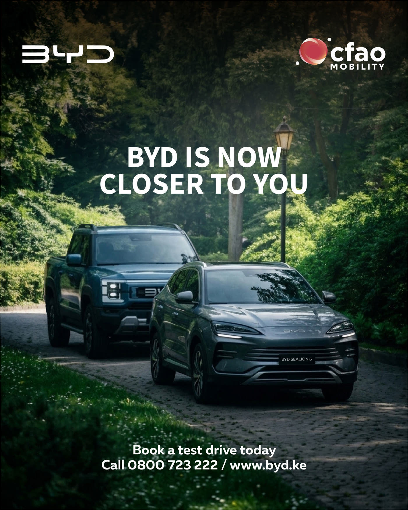 BYD Kenya campaign