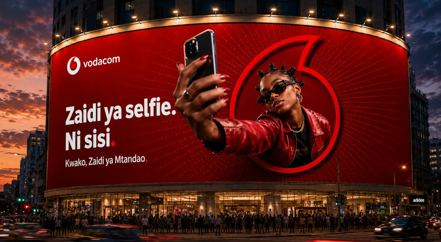 Zaidi ya selfie. Ni sisi.